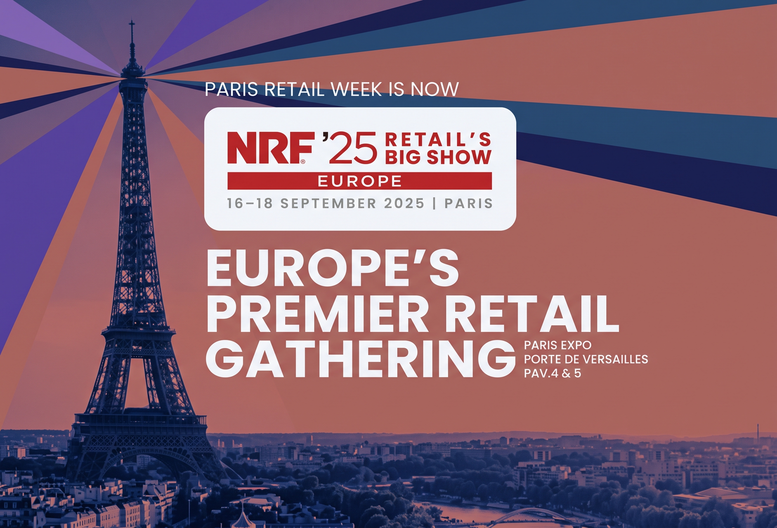 O que esperar da NRF Europe 2025, em Paris.
